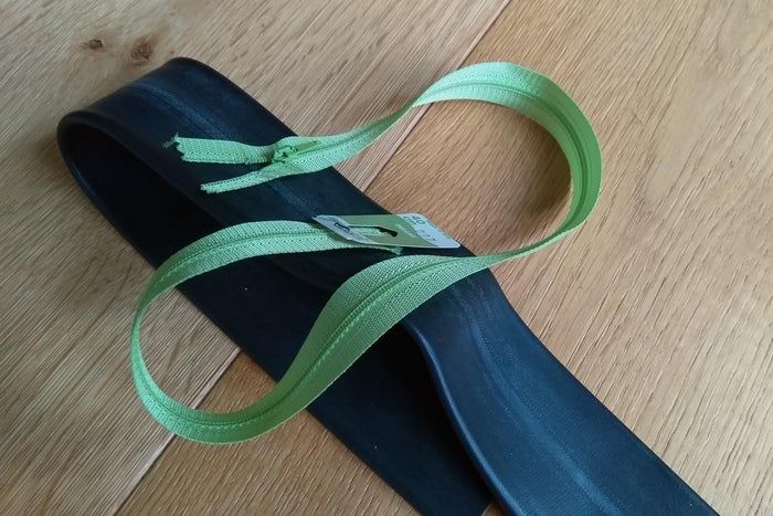 废旧自行车内胎制作拉链包教程-第6张图片-趣作屋