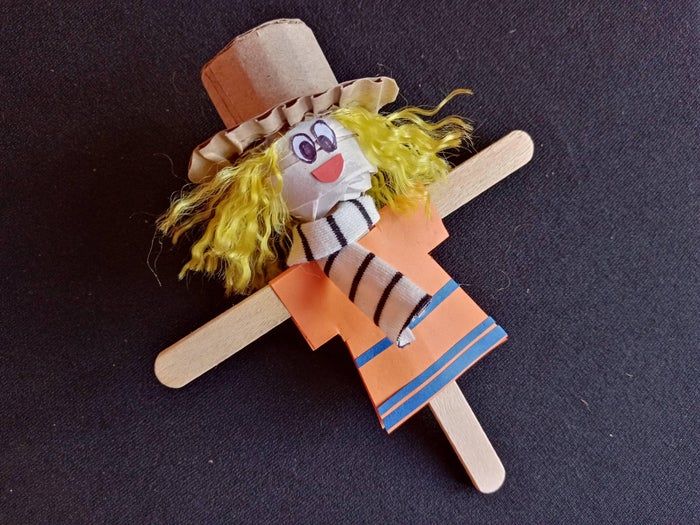 可爱冰棒稻草人DIY教程-第1张图片-趣作屋 可爱冰棒稻草人DIY教程-第1张图片-趣作屋