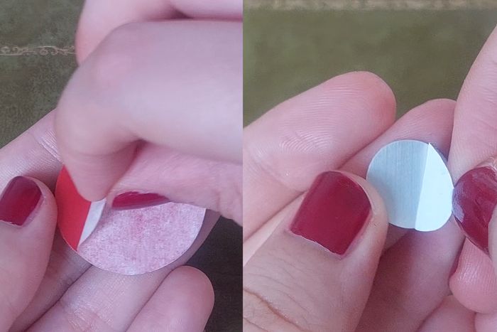 用饮料罐制作佩吉·卡特和美国队长盾牌配饰教程-第15张图片-趣作屋