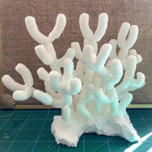 变废为宝：用包装虫制作假珊瑚装饰教程-第11张图片-趣作屋