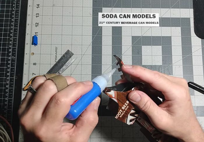 易拉罐制作大帆船模型教程-第13张图片-趣作屋