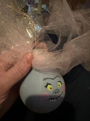 用坏灯泡做电影风格的圣诞装饰品-第17张图片-趣作屋