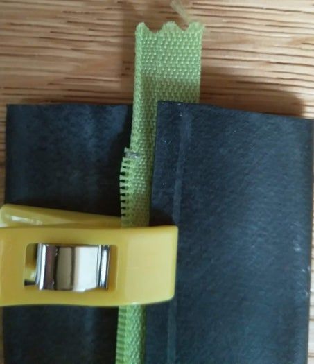 废旧自行车内胎制作拉链包教程-第18张图片-趣作屋