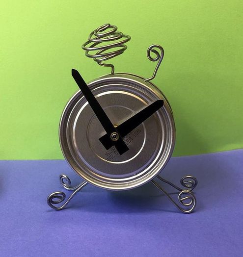 用猫粮罐头制作可爱迷你时钟教程-第15张图片-趣作屋 用猫粮罐头制作可爱迷你时钟教程-第15张图片-趣作屋