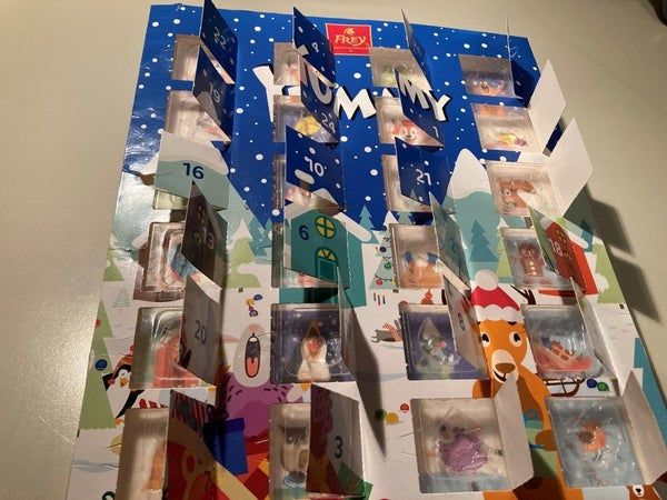 废旧巧克力日历模具改造石膏装饰品教程-第2张图片-趣作屋