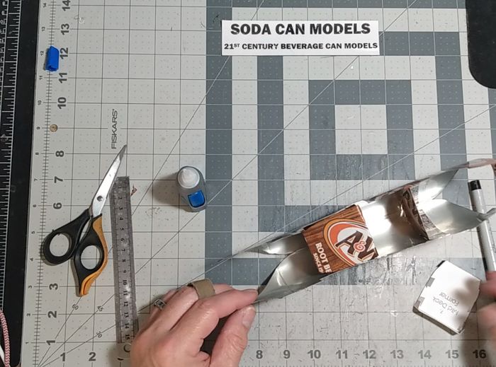 易拉罐制作大帆船模型教程-第8张图片-趣作屋