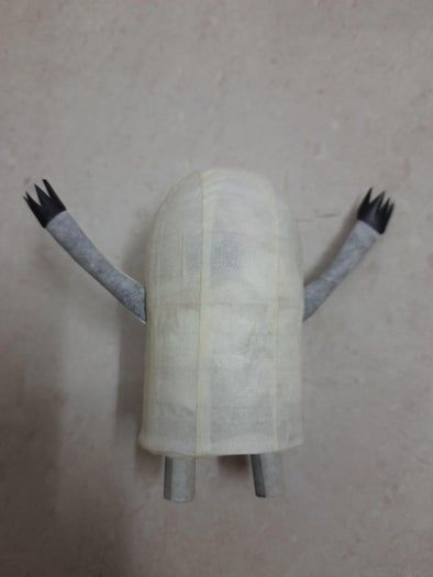 用塑料瓶DIY可爱小黄人玩具-第9张图片-趣作屋