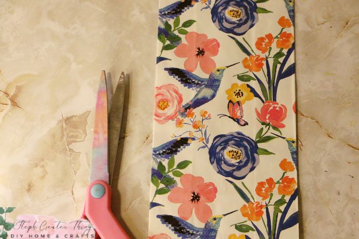 废旧塑料盒改造纸巾盒教程-第4张图片-趣作屋