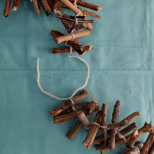 简单易做田园风花环DIY教程-第12张图片-趣作屋