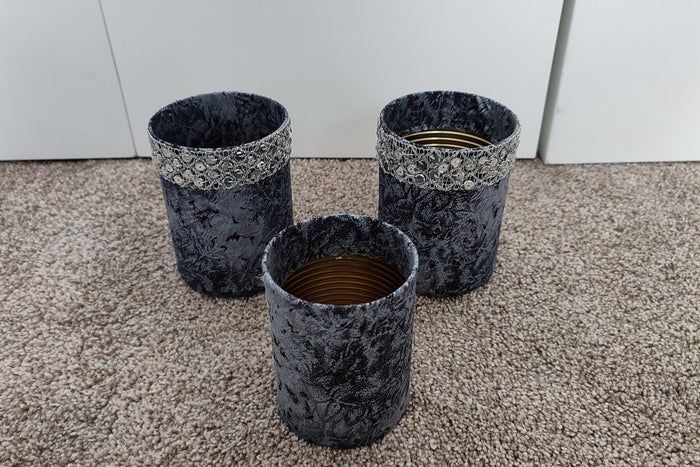 废旧布料和罐头变身创意笔筒教程-第26张图片-趣作屋