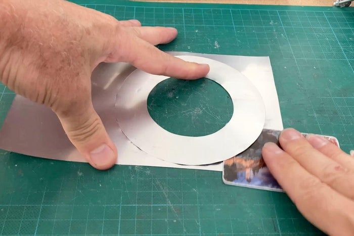 用饮料罐制作户外风动螺旋装饰教程-第8张图片-趣作屋