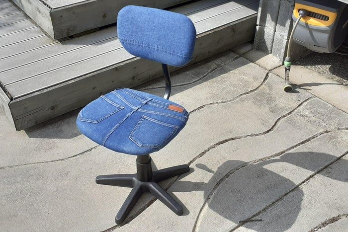 旧物改造：用垃圾堆里的材料翻新旋转椅-第17张图片-趣作屋