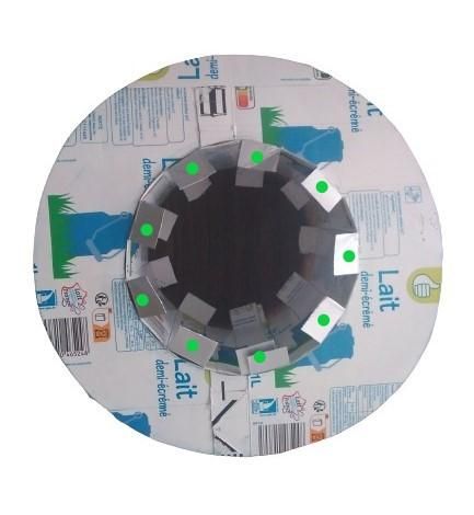 用牛奶包装制作防晒又防水的帽子教程-第22张图片-趣作屋 用牛奶包装制作防晒又防水的帽子教程-第22张图片-趣作屋