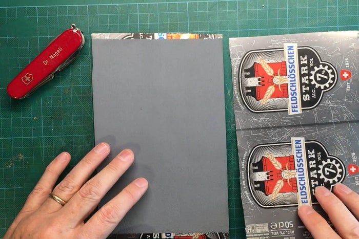 用饮料罐制作迷你森林装饰树教程-第14张图片-趣作屋