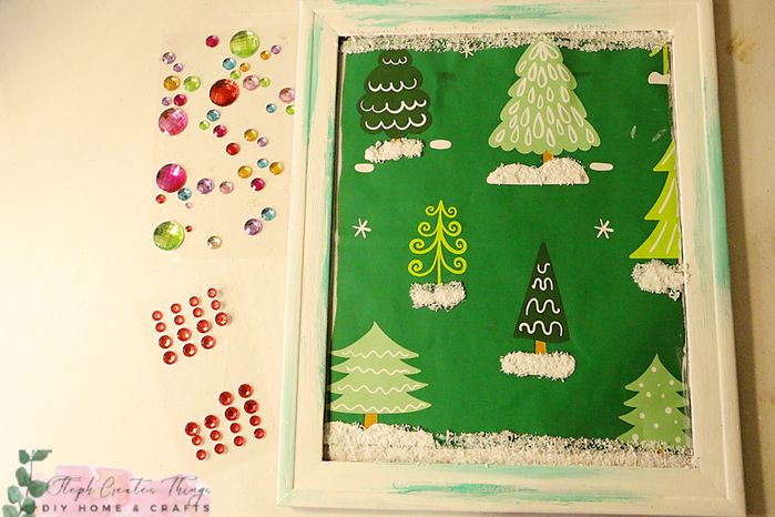 简单易学的节日相框装饰画制作教程-第10张图片-趣作屋