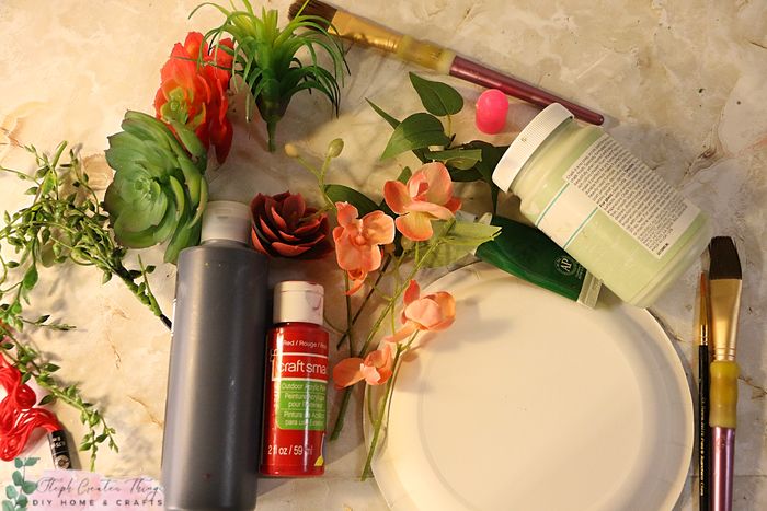 用纸盘制作夏日西瓜花卉挂饰教程-第2张图片-趣作屋 用纸盘制作夏日西瓜花卉挂饰教程-第2张图片-趣作屋