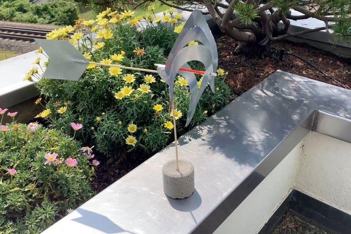 用饮料罐制作户外风动螺旋装饰教程-第19张图片-趣作屋