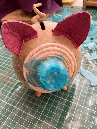 零成本自制复古储蓄罐教程-第18张图片-趣作屋