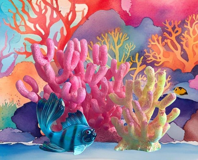 变废为宝：用包装虫制作假珊瑚装饰教程-第1张图片-趣作屋