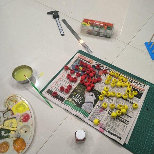 手工制作三维四连棋教程，亲子互动超有趣-第7张图片-趣作屋