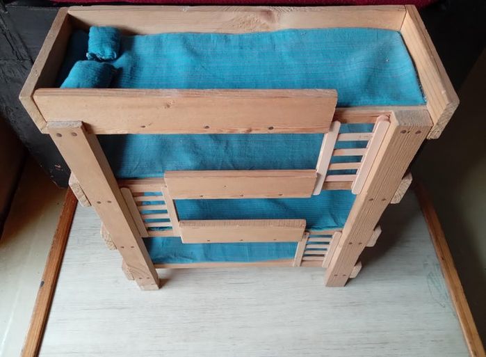 手工制作迷你双层床教程，给洋娃娃的可爱小屋-第21张图片-趣作屋