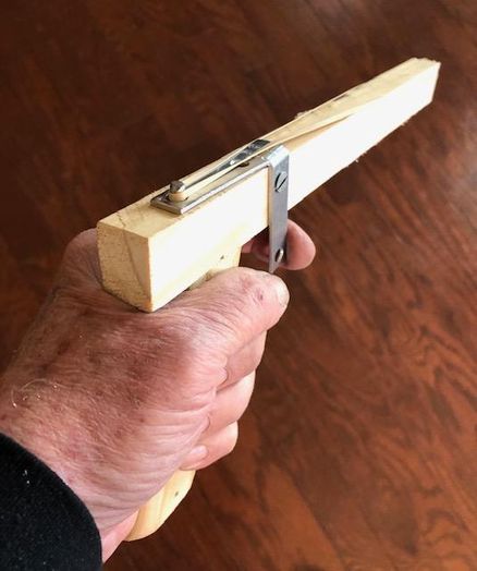 不用焊接的橡皮筋枪手工制作教程-第14张图片-趣作屋