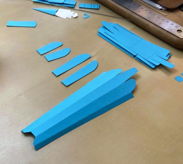 手工折纸滑翔机制作教程：零基础也能轻松上手-第3张图片-趣作屋