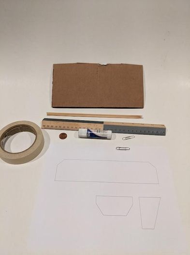 用竹签和纸板DIY能飞30米的滑翔机，超详细手工教程-第2张图片-趣作屋