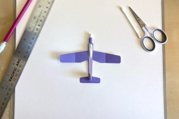 手工制作迷你滑翔机教程，锻炼手部灵活度-第15张图片-趣作屋