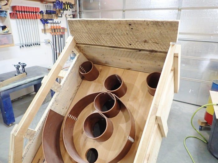 低成本手工制作复古风投球游戏机教程-第50张图片-趣作屋