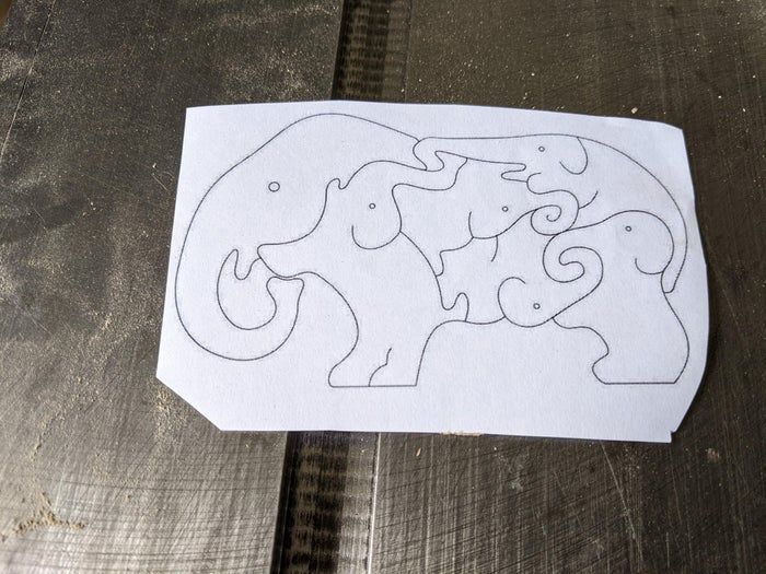 手工制作小象拼图教程，锻炼思维超有趣-第3张图片-趣作屋
