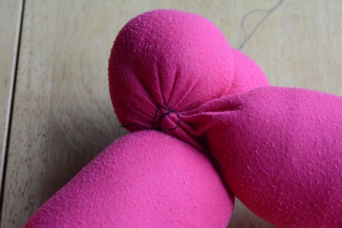 超简单DIY布艺玩偶制作教程，用边角料就能做-第16张图片-趣作屋