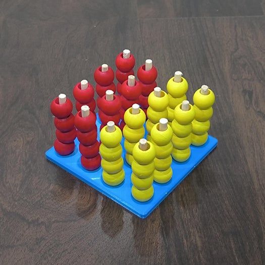 手工制作三维四连棋教程，亲子互动超有趣-第1张图片-趣作屋