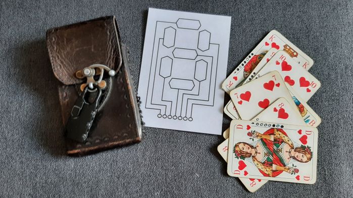 适合新手的密室逃脱谜题制作教程：用扑克牌和密码锁DIY数字解密游戏-第1张图片-趣作屋