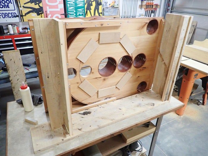 低成本手工制作复古风投球游戏机教程-第26张图片-趣作屋