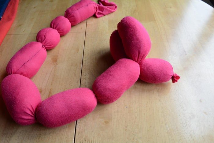 超简单DIY布艺玩偶制作教程，用边角料就能做-第13张图片-趣作屋