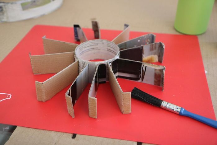 低成本DIY纸制飞镖盘教程，安全又有趣的家庭手工项目-第15张图片-趣作屋