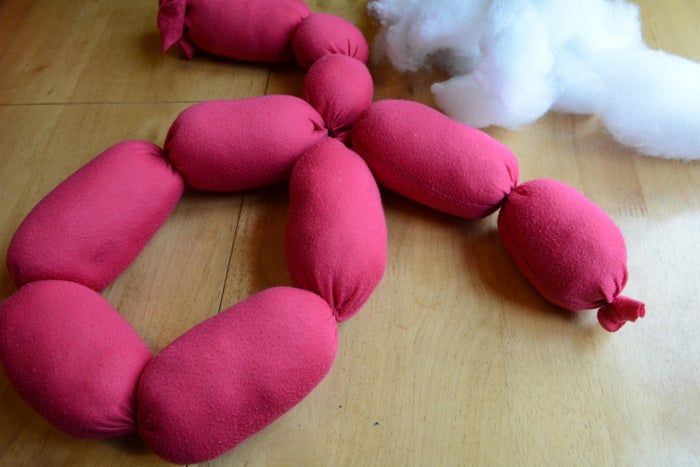 超简单DIY布艺玩偶制作教程，用边角料就能做-第12张图片-趣作屋