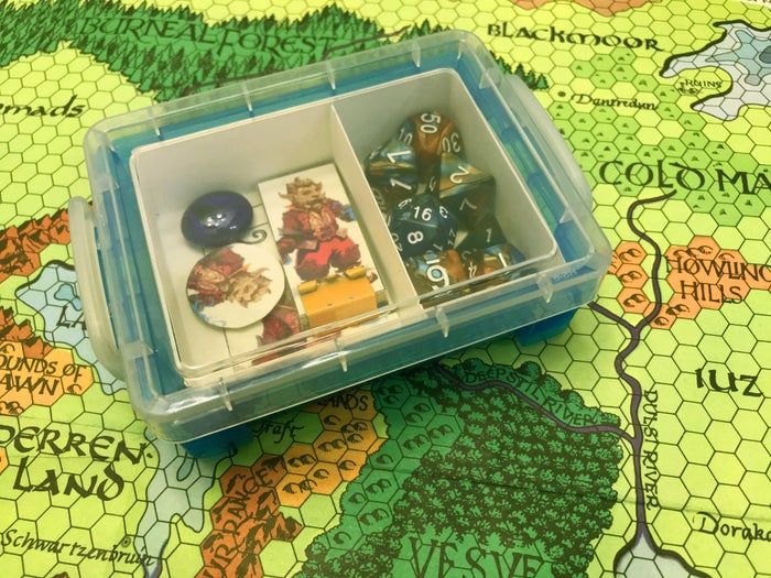 低成本自制桌游新手礼包教程，含骰子收纳盒和可擦写立牌-第2张图片-趣作屋