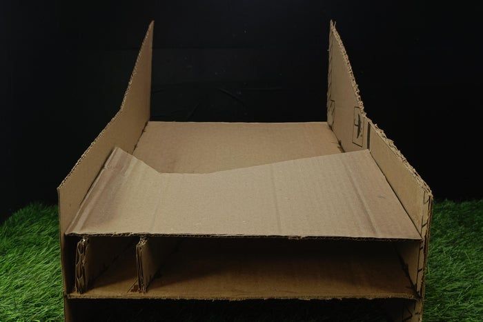 用纸箱和塑料杯动手做趣味游戏装置，低成本又好玩-第4张图片-趣作屋