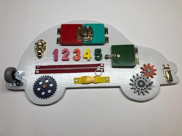 超有趣幼儿忙碌板DIY教程，轻松打造创意早教玩具-第20张图片-趣作屋