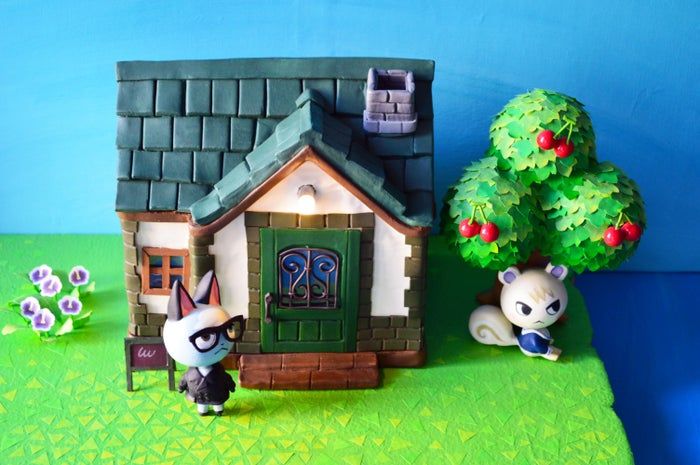 超萌动物森友会Raymond小屋手工制作教程-第46张图片-趣作屋