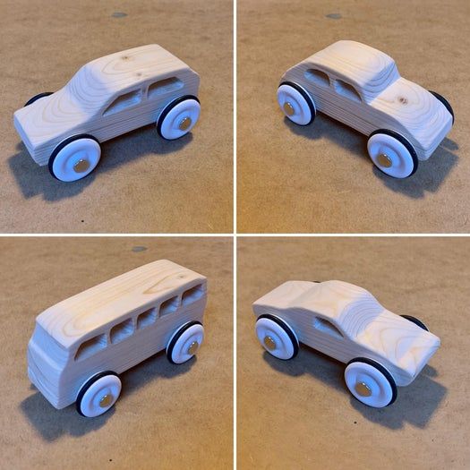 手工制作经典木制小车教程，低成本亲子DIY玩法-第1张图片-趣作屋