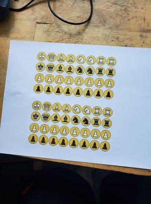 手工制作便携磁性国际象棋棋盘教程-第17张图片-趣作屋 手工制作便携磁性国际象棋棋盘教程-第17张图片-趣作屋