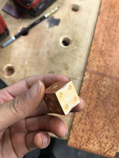 手工制作木质麻将牌全流程：150小时打造144张传统麻将-第24张图片-趣作屋