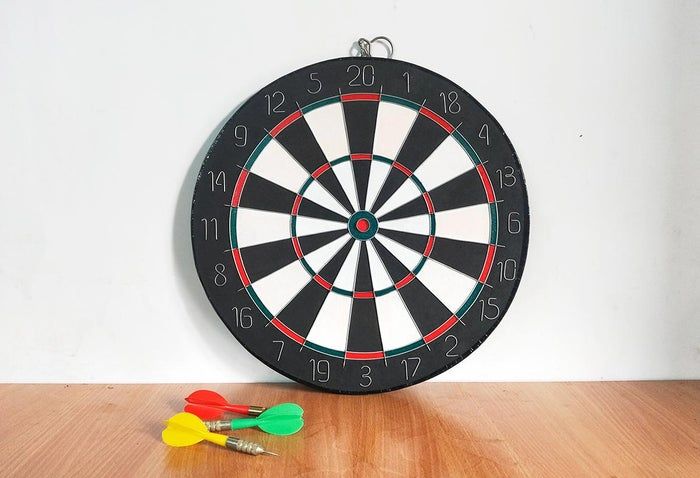 低成本手工制作飞镖镖盘教程-第1张图片-趣作屋