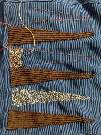 手工制作便携双陆棋套装教程：用旧衣物打造旅行棋盘-第20张图片-趣作屋