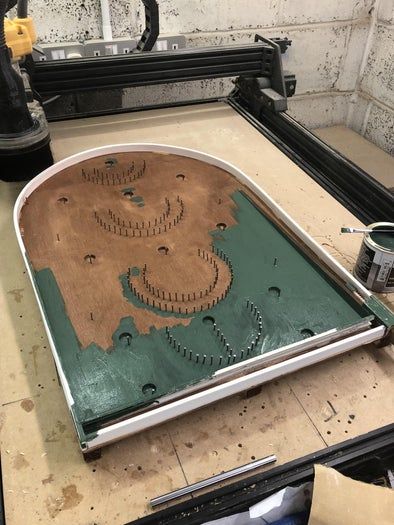 低成本废物利用DIY Bagatelle游戏板全教程-第18张图片-趣作屋