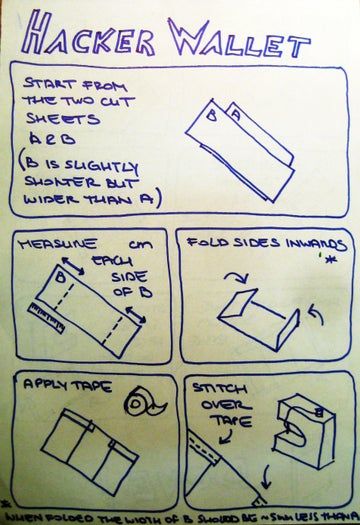 用回收材料自制黑客钱包教程-第3张图片-趣作屋