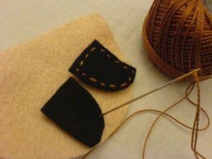 手缝可爱小狗造型拉链包教程-第9张图片-趣作屋